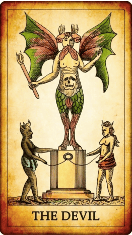 Tarot card The Devil