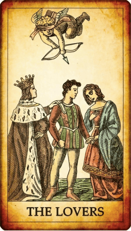 Tarot card The Lovers